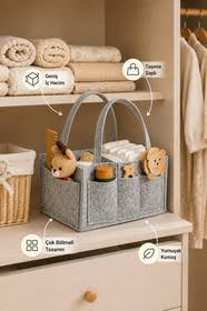 organizerli anne bebek bakım çantası