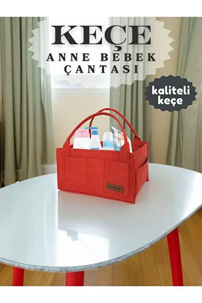 organizerli anne bebek bakım çantası